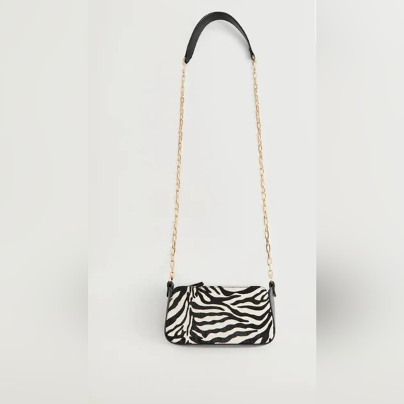 Mango Animal Print Mini Crossbody - Picture 2 of 6